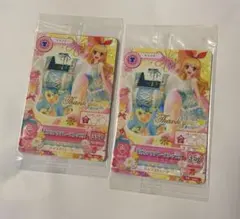 アイカツ 星宮いちご 花がらアクアレースコーデ カード