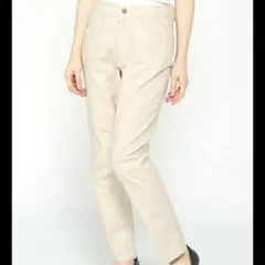 ベージュ キナリ パンツ 未使用タグ付き