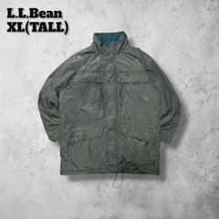 L.L.Beanエルエルビーン中綿マウンテンパーカー00sグリーン緑XL古着