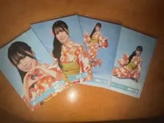 日向坂46 鶴崎仁香 生写真 浴衣 4種コンプ