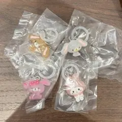 ゆるっとめじるし　くろうさ　しろうさ　ぼんぼんりぼん　マイメロ　マロンクリーム