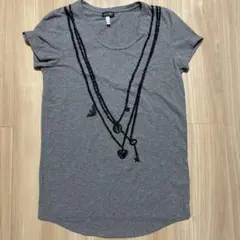 ARMANI レディース　ビーズ刺繍　Ｔシャツ　36のサムネイル