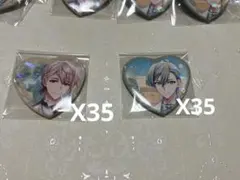 アイナナ　マリマリ　缶バッジ　巳波35個　悠35個