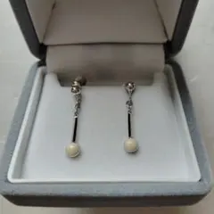 揺れるイヤリング