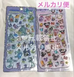 正規品！プチドロップステッカー☆モンスターズ・インク、ディズニーカップケーキ