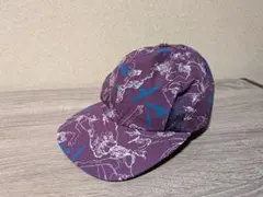 ワイルドシングス　プリントベースキャップ　紫　総柄　オッシュマンズ限定