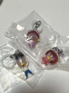 はなかっぱ めじるしキーホルダー 3個セット