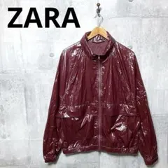 ZARA ザラ メンズ シャイニーエフェクトコート ジャケット L