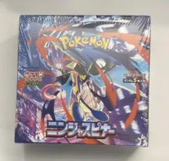 ポケモンカードゲーム ニンジャスピナー 1BOX シュリンク付き　新品未開封