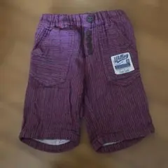 Willing 赤紫ストライプ 半ズボン