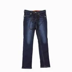 EDWIN JERSEYS ストレッチデニムジーンズ（S）インディゴ 日本製