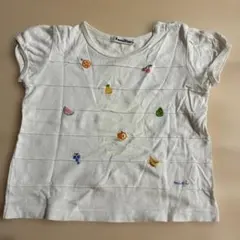 familiar ファミリア フルーツ刺繍 Tシャツ 100cmのサムネイル