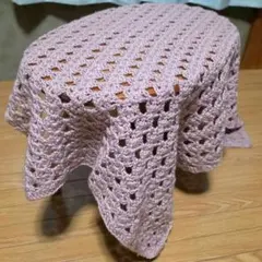 ハンドメイド かぎ針編み ブランケット マルチマット