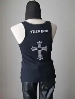 ［正規品］クロムハーツタンクトップ ホースシュー FUCK YOU chromehearts】クロムハーツタンクトップホースシューFUCKYOU|クロム