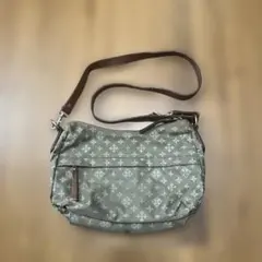 russet ラシット ショルダーバッグ ベージュ モノグラム柄 日本製