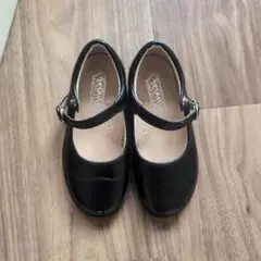ストラップ付きブラックフォーマルシューズ 16cm