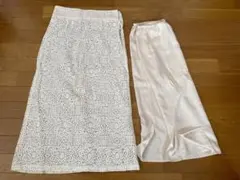BEAUTY&YOUTH レースタイトスカート Mサイズ