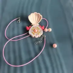 マーメイドメロディー ぴちぴちピッチ風 七海るちあ 貝殻 ネックレス 3.5cm