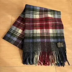 Glen Prince グレンプリンス ウールストール チェック マルチカラー