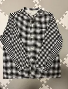 無印良品　脇に縫い目のない長袖パジャマ　上着