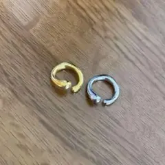 イヤーカフ　シルバー　ゴールド　アクセサリー