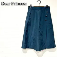 ディアプリンセス フレアスカート ボトムス シンプル 無地 大人 キレイめ 大人のサムネイル