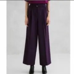 タックワイドパンツ ワイドパンツ