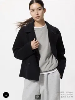 ユニクロ ソフトニットフリースクルーネックT 03Gray