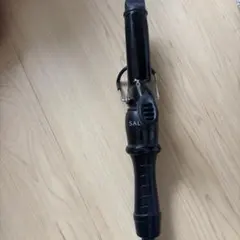 SALONIA カールヘアアイロン ブラック 専用ケース付き