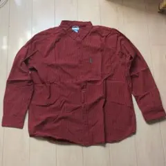 Columbia コロンビア 長袖 チェックシャツ レッド系