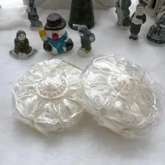 ヴィンテージ フローティング キャンドル 花形状 2個セット