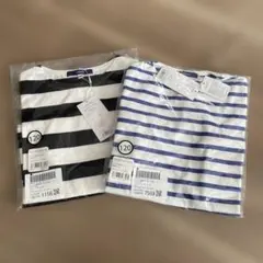 新品　120センチ　長袖Tシャツ　ロンT ボーダー