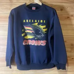AFL ADELAIDE CROWSスウェットプリントロゴ90sオーストラリア製