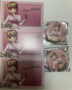 ワンピース　コアラ バースデージュエリー缶バッジ ポストカード セット