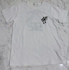 wask 恐竜プリント Tシャツ ホワイト140のサムネイル