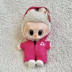 ラブブ LABUBU らぶぶ らぶぶ服 着せ替え ラブブ服 イカゲーム つなぎ