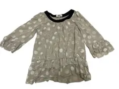 MINIMUM MINIMUM 水玉シフォンチュニック サイズ2 M相当のサムネイル