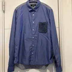 COMME CA ISM メンズ長袖シャツ　M