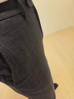 green label relaxing チェック柄 スラックス Mのサムネイル