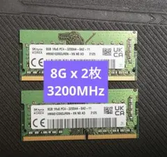 動作品】Micron SK hynix DDR4 8GB×3 4GB メモリ - メルカリ