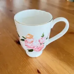 Francfranc マグカップ２個セット　花柄　英字