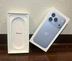 【即日発送】iPhone18Pro／グレイシャー／空箱