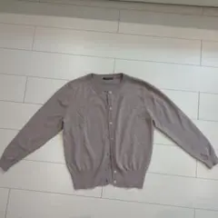aquagarage ベージュ カーディガン Mサイズ