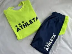 ATHLETA シャツ・ショーツセット ネオンイエロー