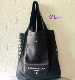 DEAN＆DELUCA♪Hawaii 折りたたみ　エコバッグ　ダークグレー