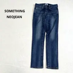サムシングNEOJEANボーイフレンドデニム 日本製 SDN300 皮ラベルのサムネイル