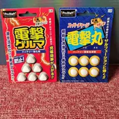 バッテリー添加剤！プロスタッフ　電撃丸　電撃ゲルマ　2個セット　新品未開封品！のサムネイル