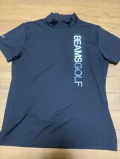 BEAMS GOLF モックネックシャツ ブラック Lサイズのサムネイル