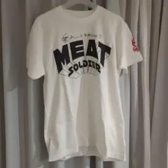 MEAT SOLDIER Tシャツ Lサイズ Printstar　サイン入り