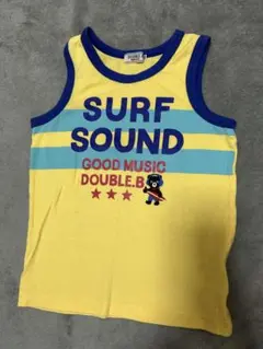 DOUBLE.B サーフ・サウンド タンクトップ 110
